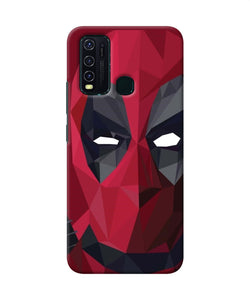 Abstract Deadpool Mask Vivo Y30 / Y50 Back Cover