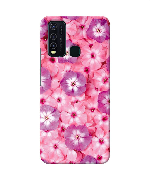 Natural Pink Flower Vivo Y30 / Y50 Back Cover