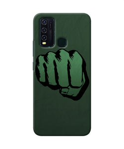 Hulk Smash Logo Vivo Y30 / Y50 Back Cover