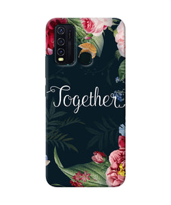 Together Flower Vivo Y30 / Y50 Back Cover