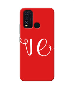 Love Two Vivo Y30 / Y50 Back Cover