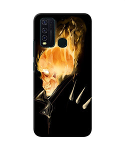 Burning Ghost Rider Vivo Y30 / Y50 Back Cover