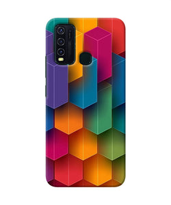 Abstract Rectangle Print Vivo Y30 / Y50 Back Cover