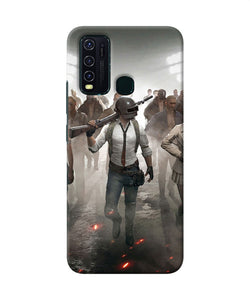 Pubg Fight Over Vivo Y30 / Y50 Back Cover