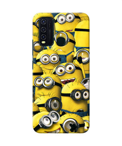 Minions Crowd Vivo Y30 / Y50 Back Cover