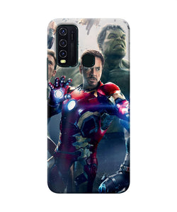 Avengers Space Poster Vivo Y30 / Y50 Back Cover