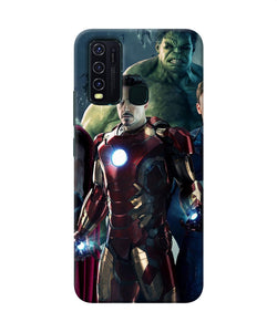 Ironman Hulk Space Vivo Y30 / Y50 Back Cover