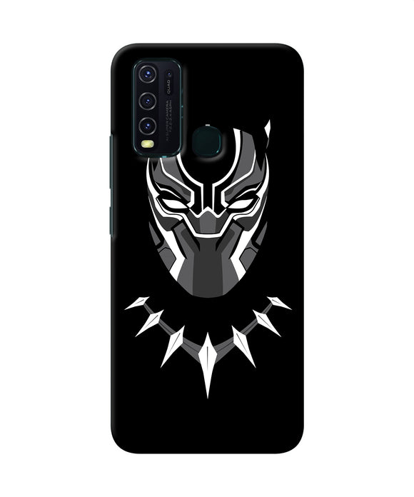 Black Penthon Cartoon Vivo Y30 / Y50 Back Cover