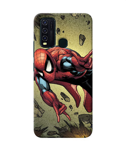 Spiderman On Sky Vivo Y30 / Y50 Back Cover