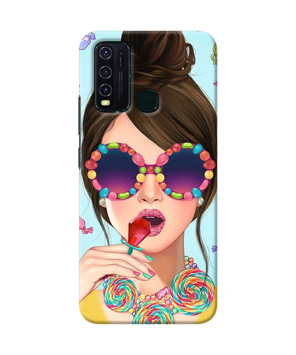 Fashion Girl Vivo Y30 / Y50 Back Cover