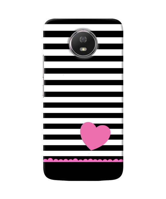 Abstract Heart Moto G5s Back Cover