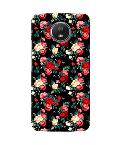 Rose Pattern Moto G5s Back Cover