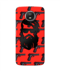 Rocky Bhai Beard Look Moto G5S Real 4D Back Cover