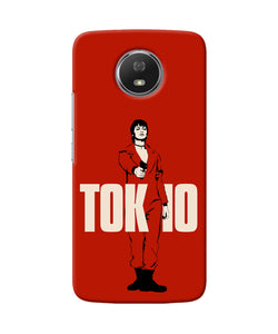 Money Heist Tokyo With Gun Moto G5S Back Cover