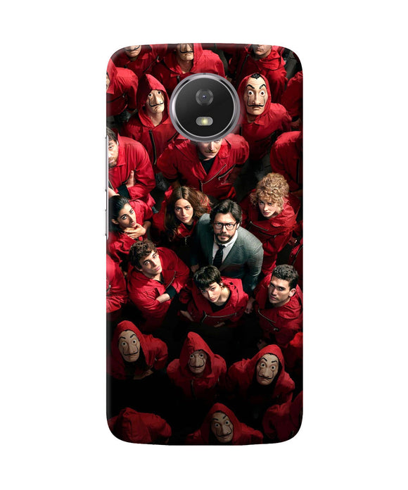 Money Heist Professor with Hostages Moto G5S Back Cover