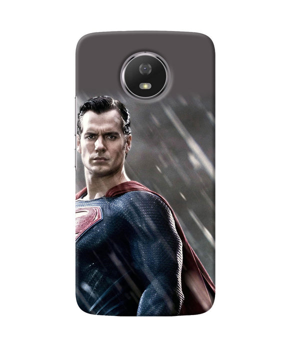 Superman Man Of Steel Moto G5s Back Cover