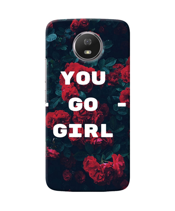 You Go Girl Moto G5s Back Cover
