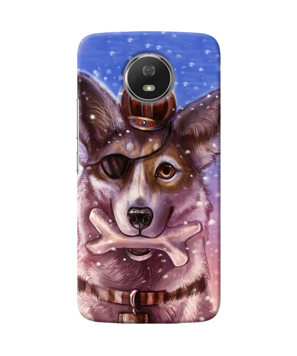 Pirate Wolf Moto G5s Back Cover