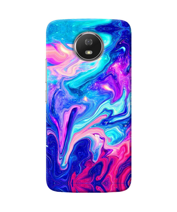 Abstract Colorful Water Moto G5s Back Cover