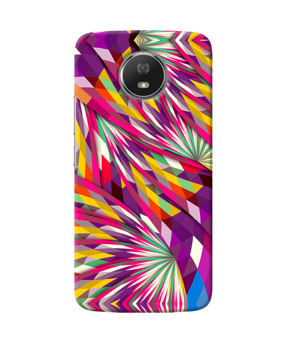 Abstract Colorful Print Moto G5s Back Cover