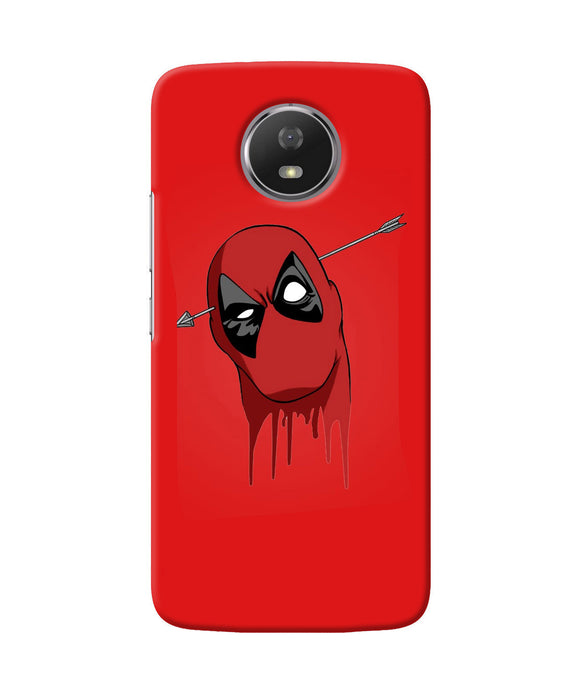 Funny Deadpool Moto G5s Back Cover