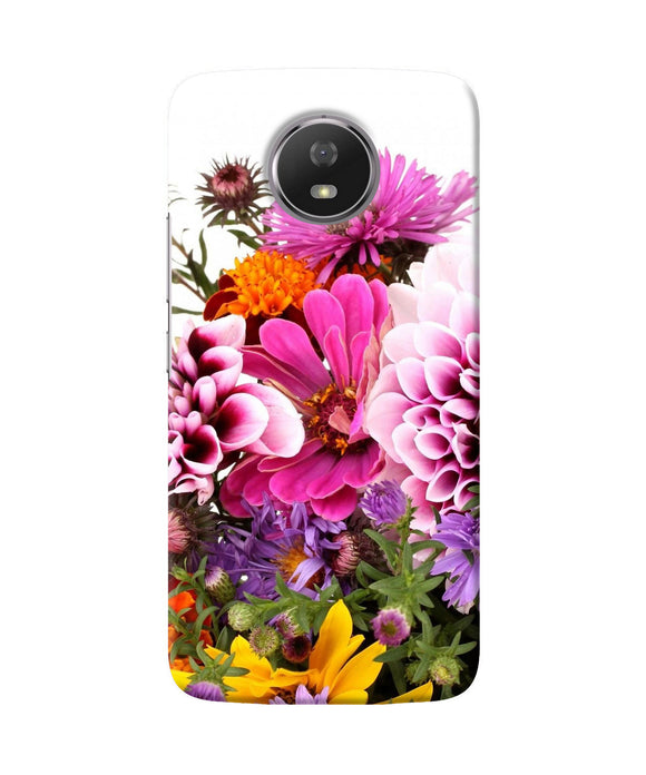 Natural Flowers Moto G5s Back Cover