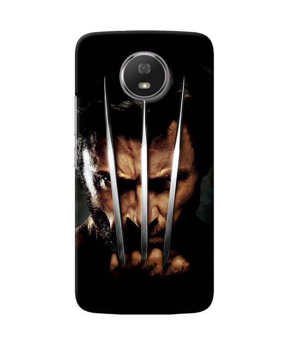 Wolverine Poster Moto G5s Back Cover