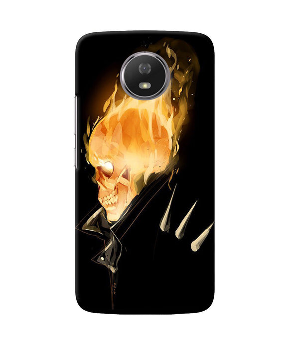 Burning Ghost Rider Moto G5s Back Cover