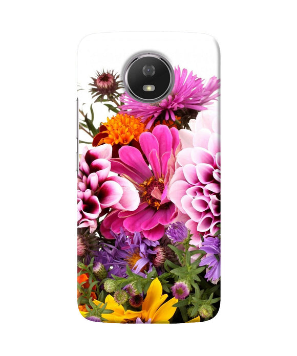 Natural Flowers Moto G5s Back Cover