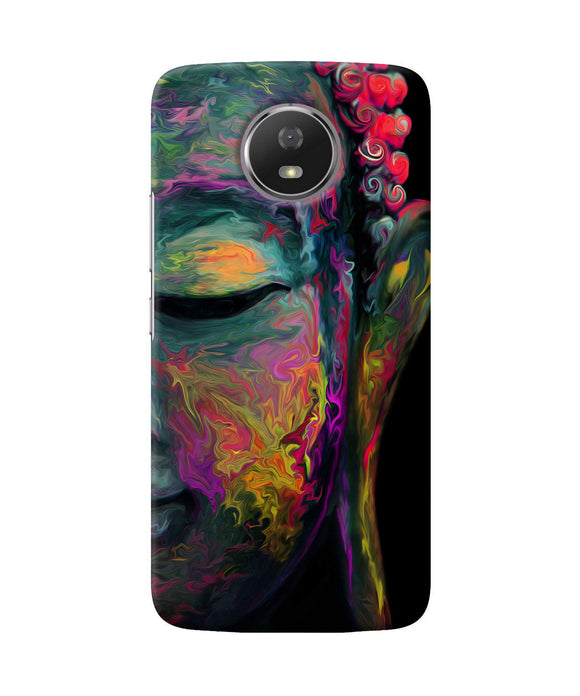 Buddha Face Painting Moto G5s Back Cover