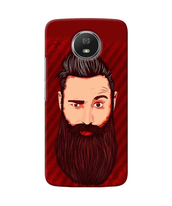 Beardo Character Moto G5s Back Cover