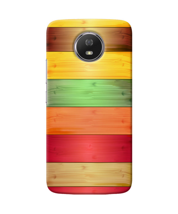 Wooden Colors Moto G5s Back Cover