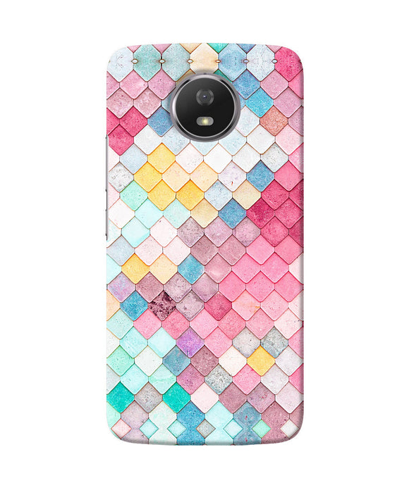 Colorful Fish Skin Moto G5s Back Cover