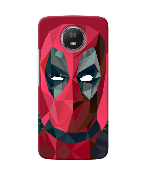 Abstract Deadpool Full Mask Moto G5s Back Cover