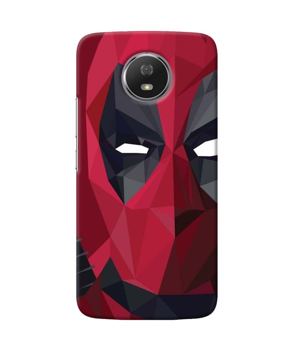 Abstract Deadpool Half Mask Moto G5s Back Cover