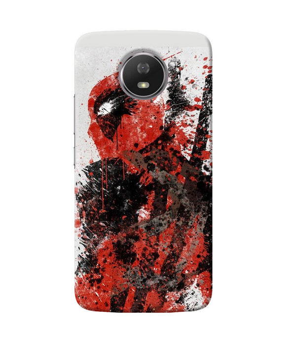 Deadpool Rugh Sketch Moto G5s Back Cover