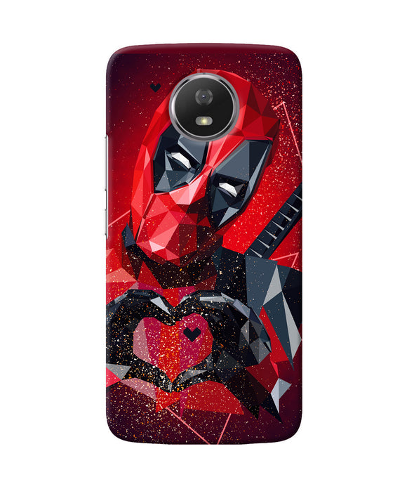 Deadpool Love Moto G5s Back Cover