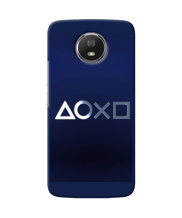 Aoxo Logo Moto G5s Back Cover