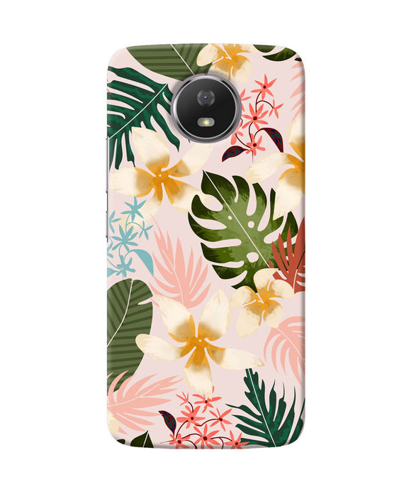 Leaf Print Moto G5s Back Cover