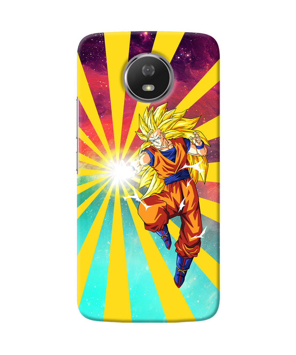 Goku Super Saiyan Moto G5s Back Cover