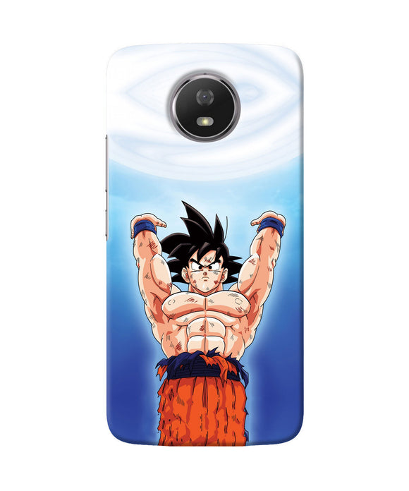 Goku Super Saiyan Power Moto G5s Back Cover