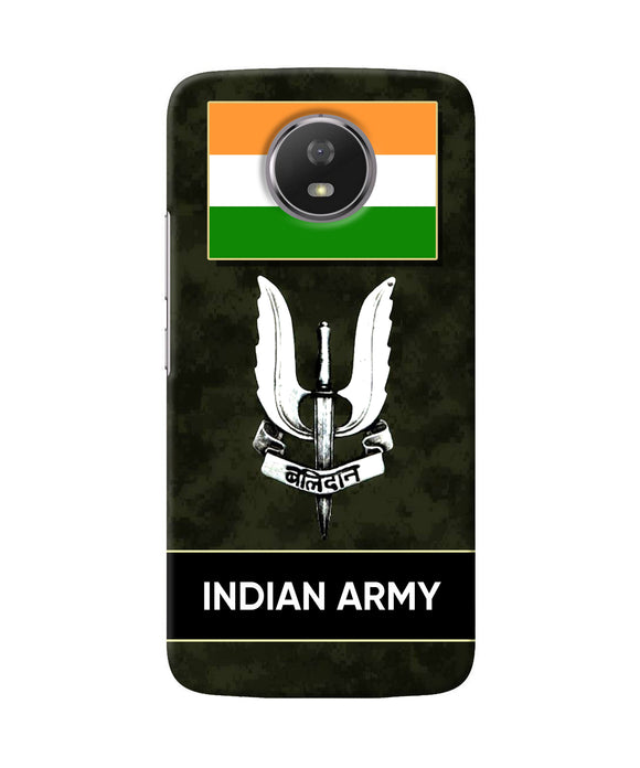 Indian Flag Balidan Logo Moto G5s Back Cover