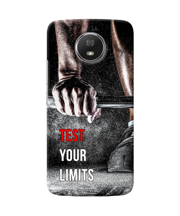 Test Your Limit Quote Moto G5s Back Cover