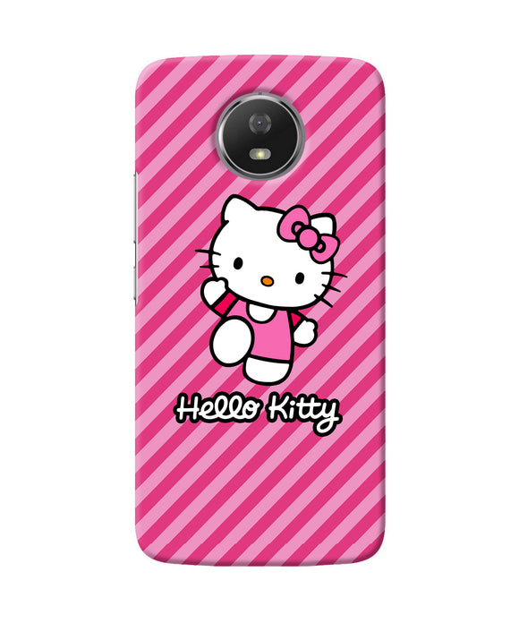 Hello Kitty Pink Moto G5s Back Cover
