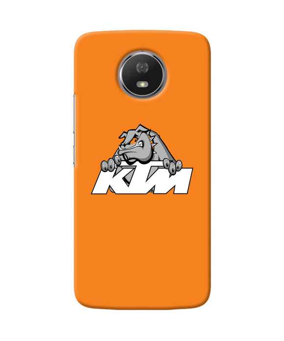 Ktm Dog Logo Moto G5s Back Cover