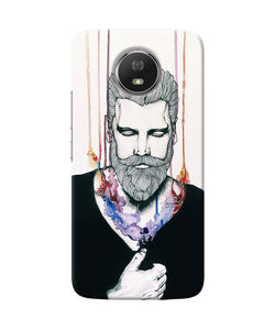 Beard Man Character Moto G5s Back Cover