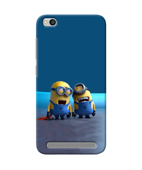 Minion Laughing Redmi 5a Back Cover