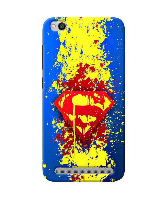 Superman Logo Redmi 5a Back Cover