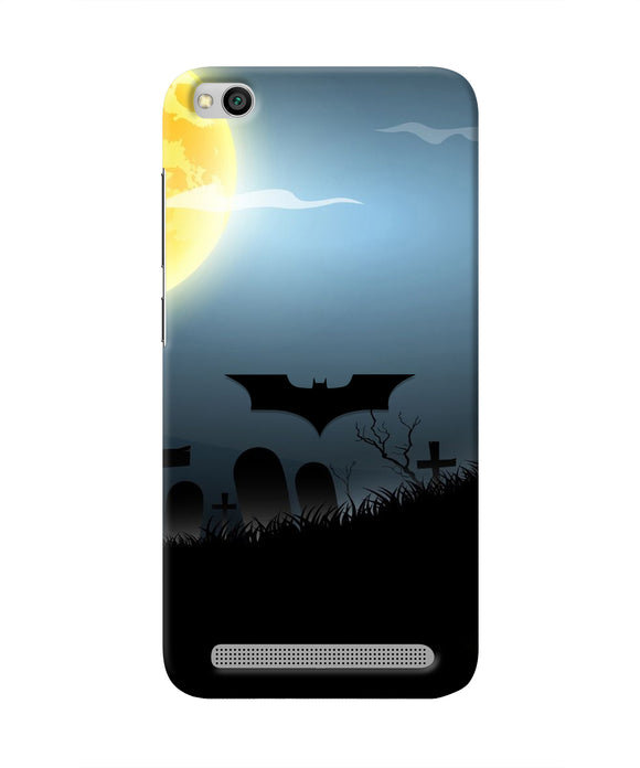 Batman Scary cemetry Redmi 5A Real 4D Back Cover