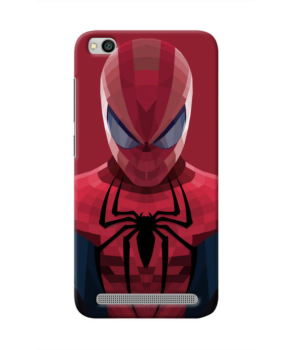 Spiderman Art Redmi 5A Real 4D Back Cover